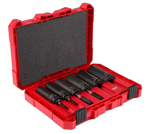 10-Piece SHOCKWAVE Impact-Duty Lineman’s Dual-Function 12-Point Socket Set