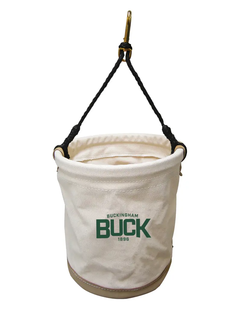 12″ x 15″ Canvas Bucket with Interior Organizer Pocket