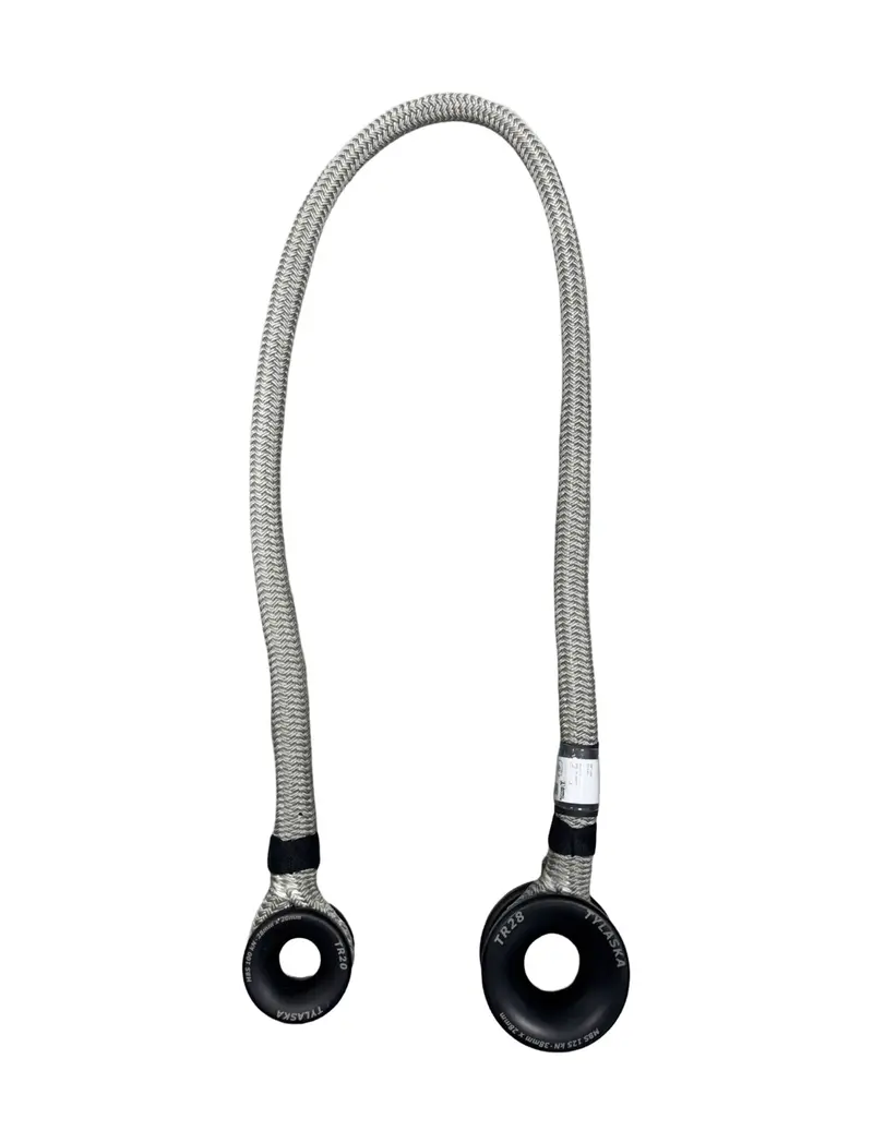 3/4″ Arbo Space LDB Rigging Sling – 5ft with Tylaska TR20 & TR28 Rings