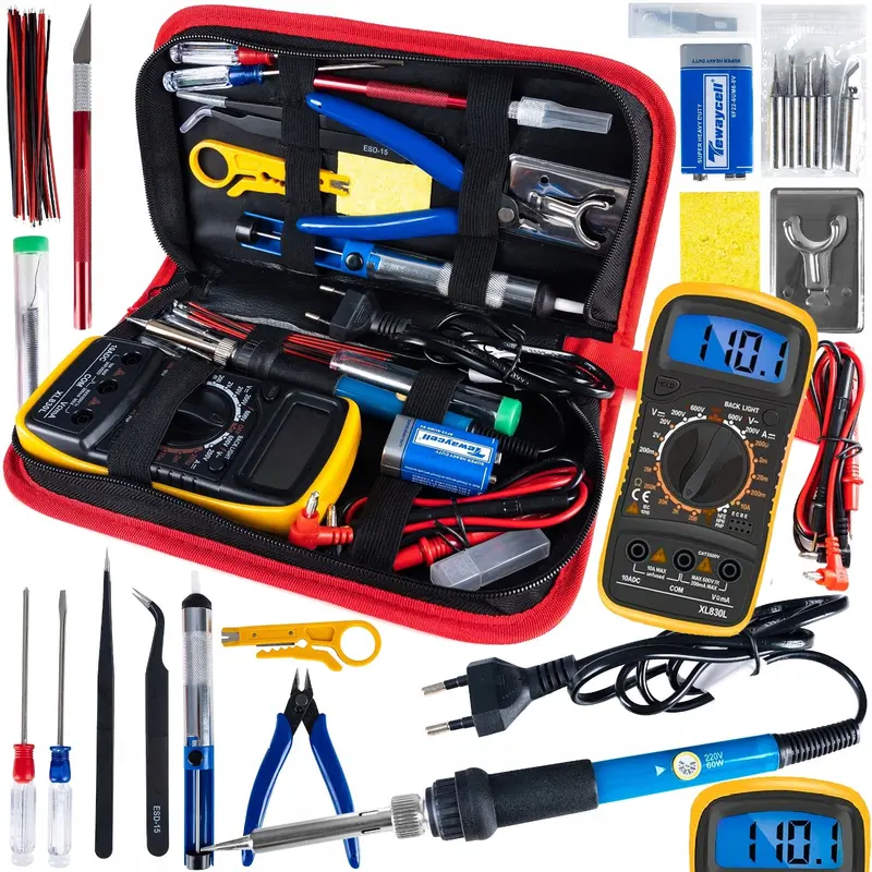 40-Piece Soldering & Automotive Diagnostic Tool Kit