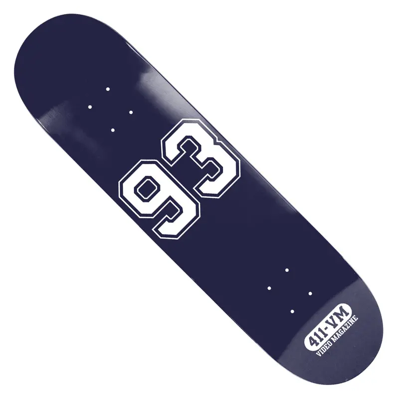 411VM Athletic 93 Skateboard Deck – Retro-Inspired Design