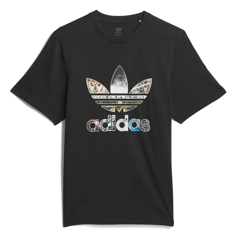adidas Dill Trefoil Logo Cotton T-Shirt