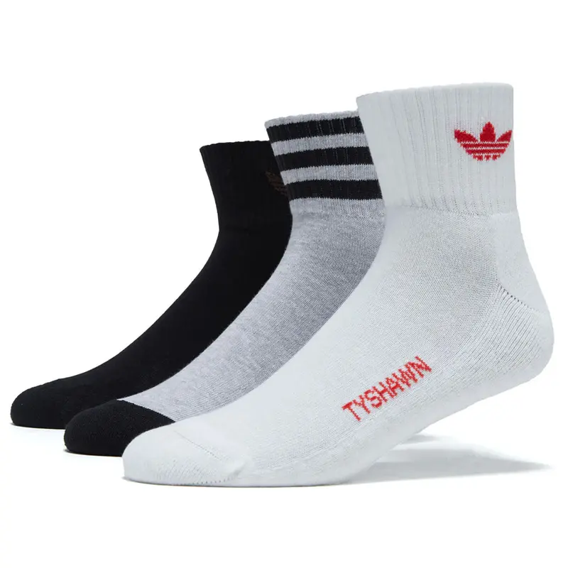 Adidas Tyshawn Performance 3-Pack Skate Socks