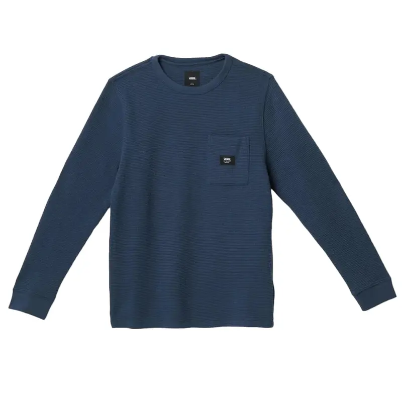 Alder Thermal Long Sleeve Shirt – Vans Knit Pocket Design