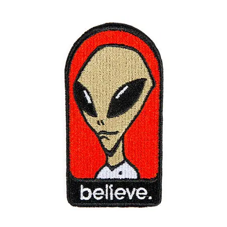 Alien Workshop Believe Embroidered Patch
