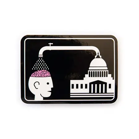 Alien Workshop Brainwash Vinyl Sticker