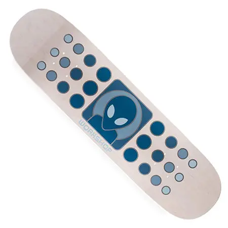 Alien Workshop Dot Fade Washed White Skate Deck