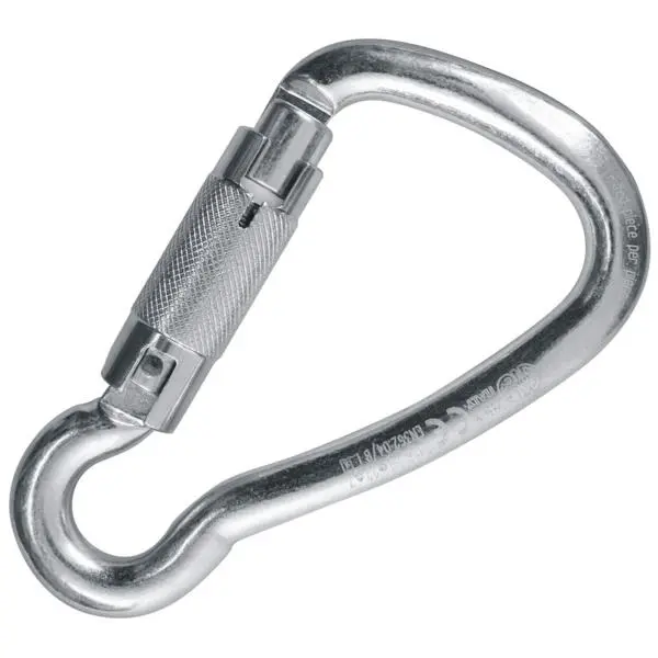 Aluminum Harness Autoblock Carabiner – Compact Self-Locking Clip