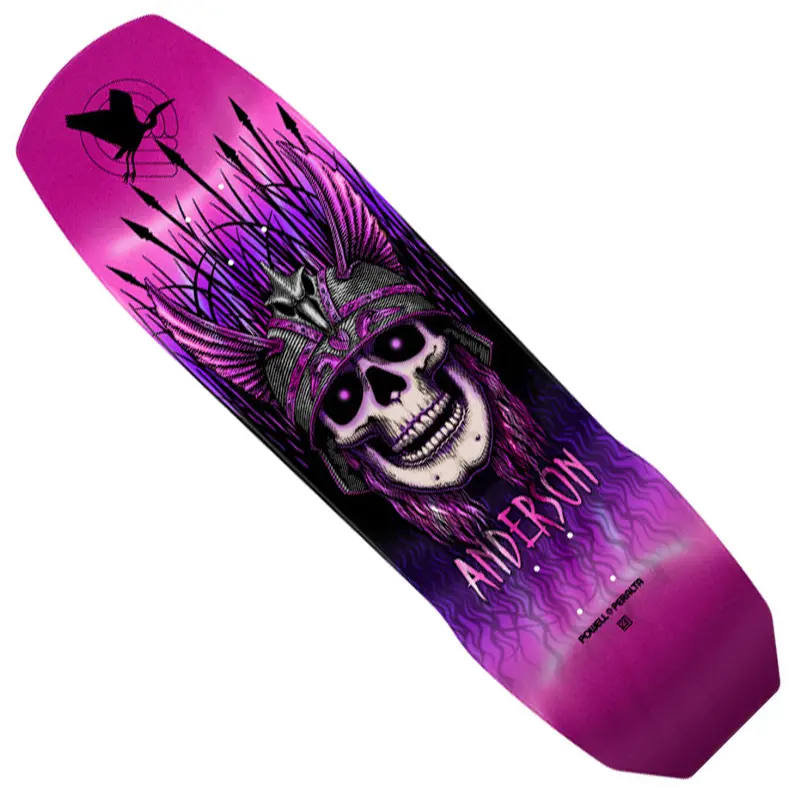 Andy Anderson Powell Peralta Heron 4 Pink Foil Skate Deck