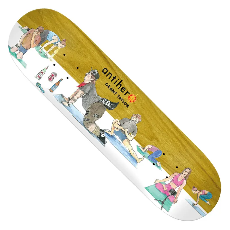 Anti-Hero Grant Taylor Fart Yoga Skateboard Deck
