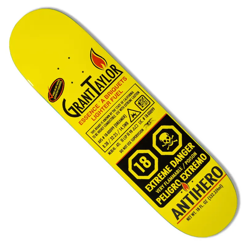 Anti-Hero Grant Taylor ‘Fueled Up’ Pro Model Skate Deck