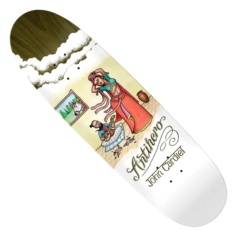 Anti-Hero John Cardiel Flatulent Beauty Shaped Deck