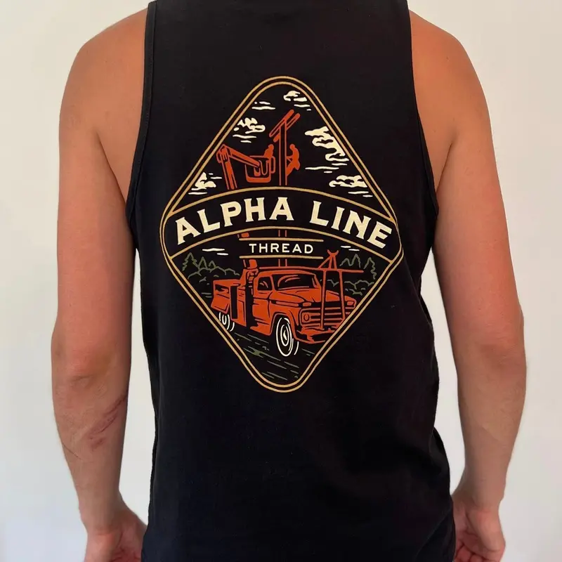 Antique-Style Tank Top