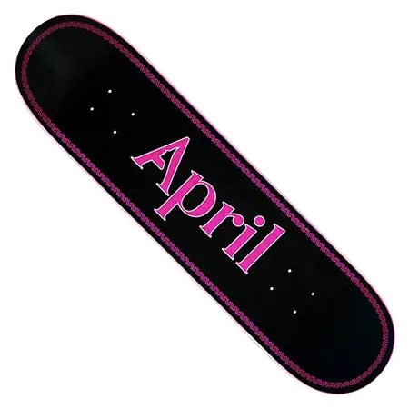 April Skateboards OG Logo Complete Skateboard Deck