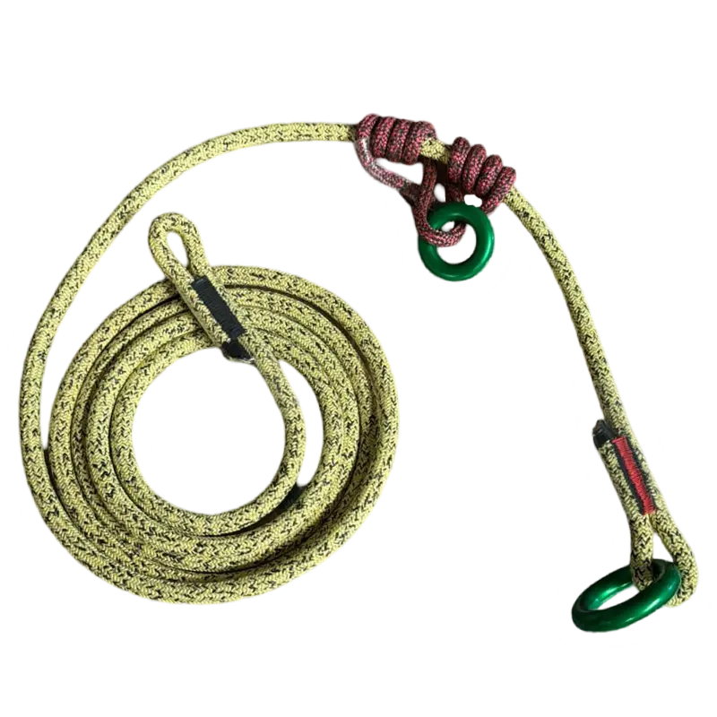 Arbo Space Thunder X Adjustable Climbing Lanyard with DMM Aluminum Rings