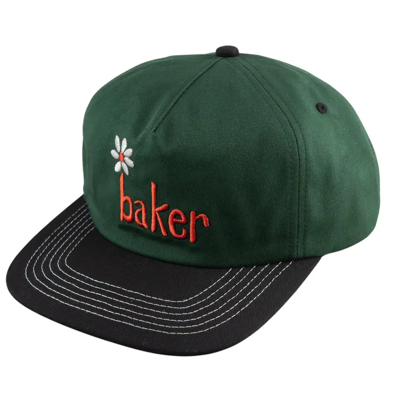Baker Daisy Logo Snapback Hat
