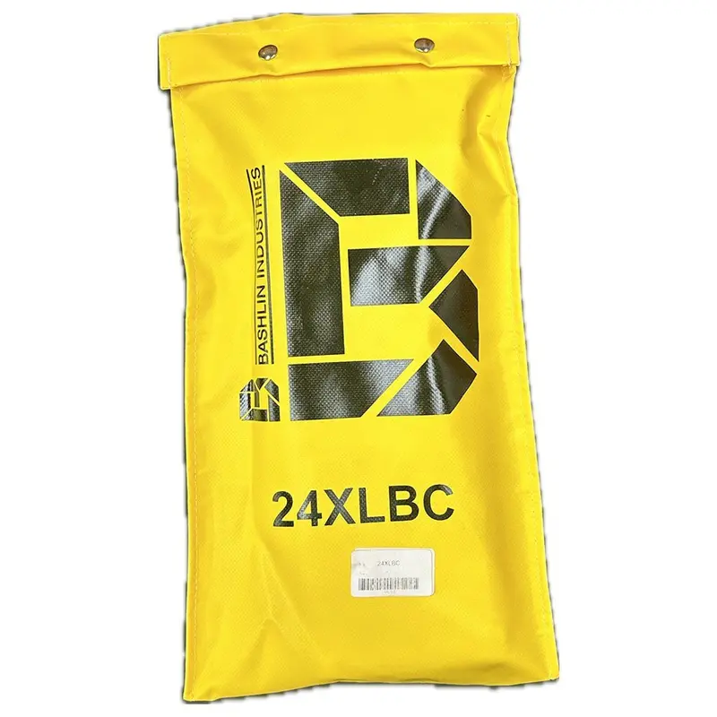 Bashlin 24XLBC Yellow Polyester Glove Bag with Extra-Large Capacity