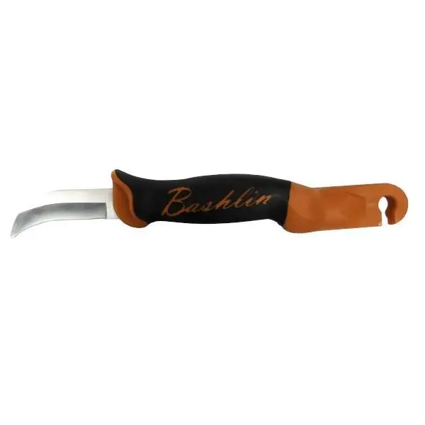 Bashlin Comfort-Grip Skinning Knife for Hotstick and Shotgun Use – BSK52