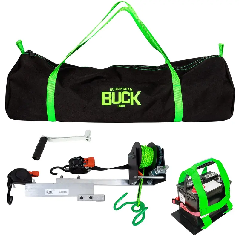 Battery-Powered Hoist for Impact Wrenches – Buck Battery Hoist™ (Models 5100W & 5100WQ1)