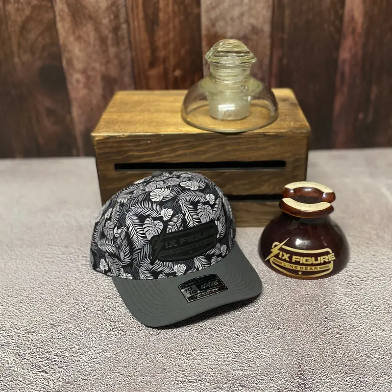 Black Palms 10-10 Adjustable Rope Hat
