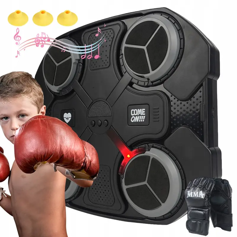 Bluetooth Boxing Trainer for Kids with Punch Sensors & Speed Control