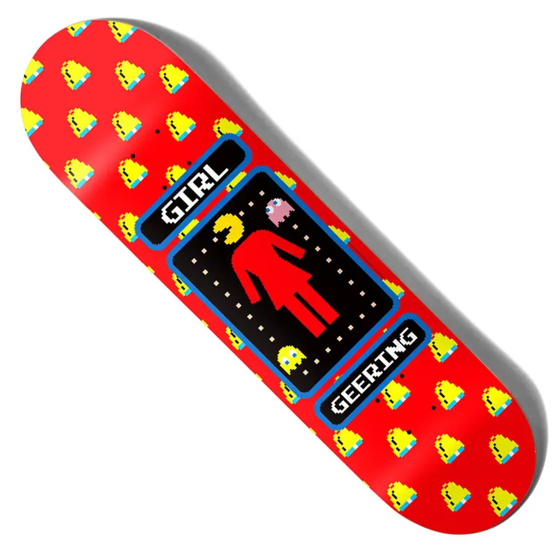Breana Geering Pac-Man-Themed Skateboard Deck for Women