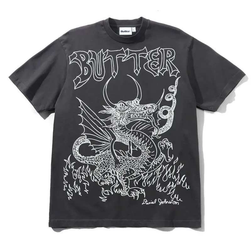 Butter Goods Daniel Johnston Dragon Illustration Tee