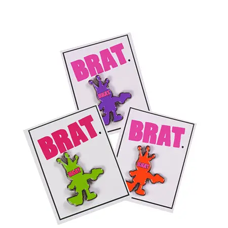 Carpet Company BRAT Enamel Pin