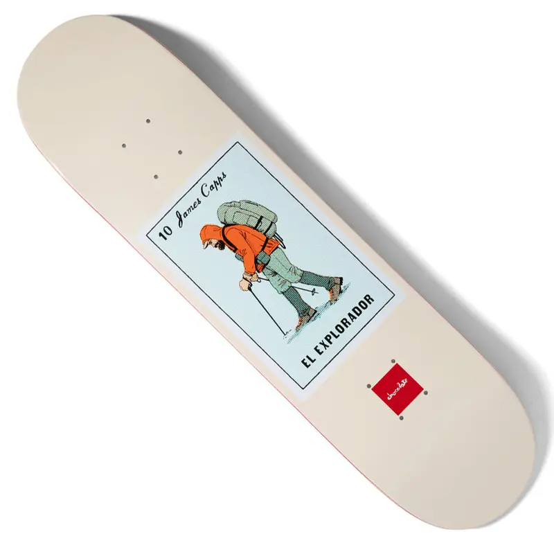 Chocolate James Capps Loteria Skateboard Deck