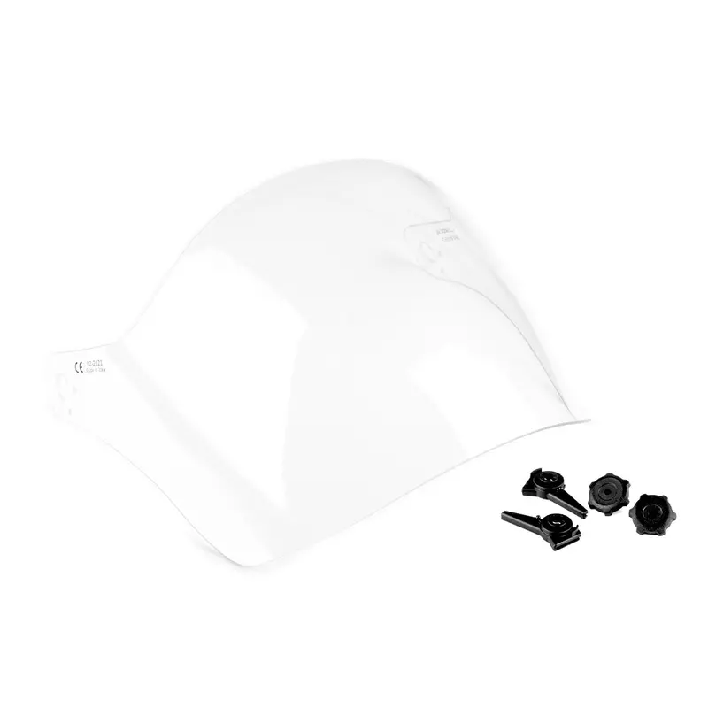 Clear Large Visor Compatible with Ampere Helmet