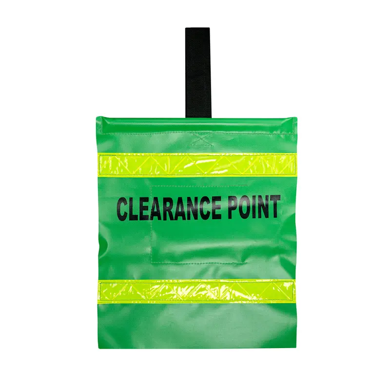 Clearance Point Safety Flag – Reflective, Model 8451G7P5VQ2