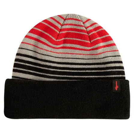 Deathwish Gang Logo Stripe Beanie – Premium Knit