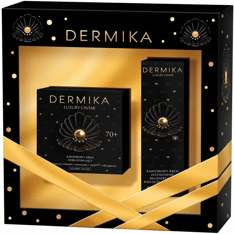 Dermika Luxury Caviar Anti-Aging Set for Women 70+ – Age-Defying Skincare