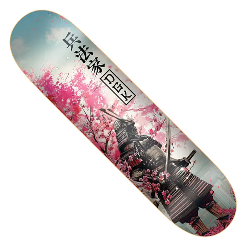 DGK Art of War Themed Skateboard Deck