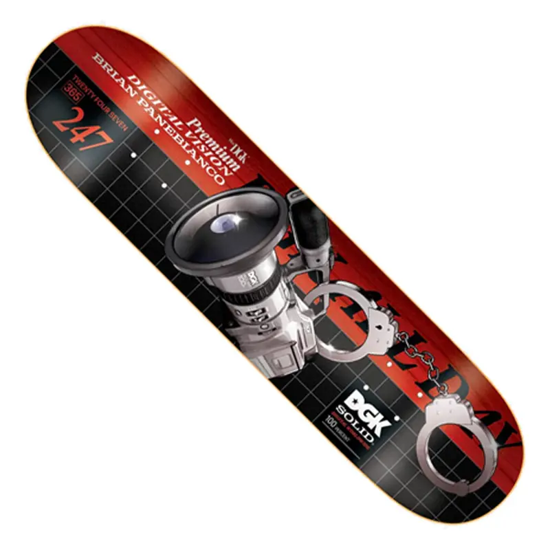 DGK Brian Panebianco Street Soldier Skateboard Deck