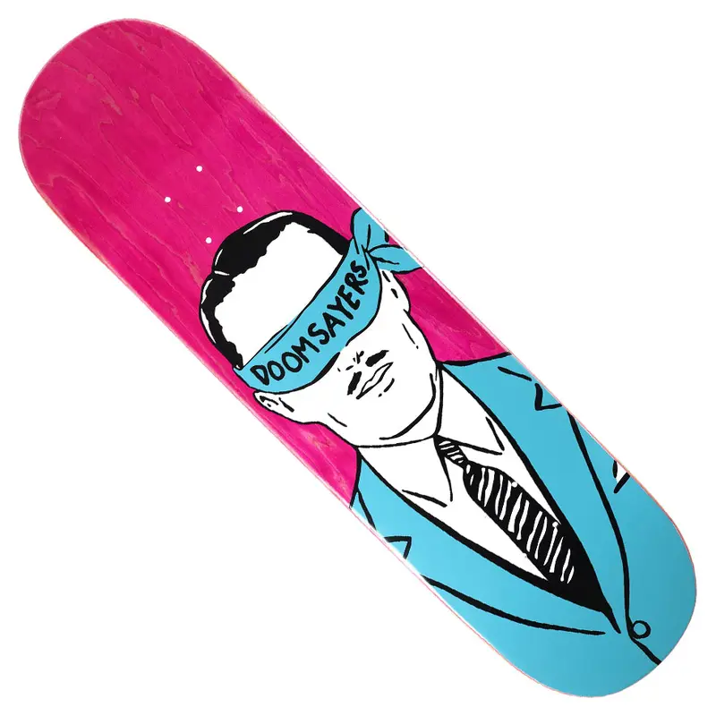 Doom Sayers Corpo Guy Themed Skate Deck