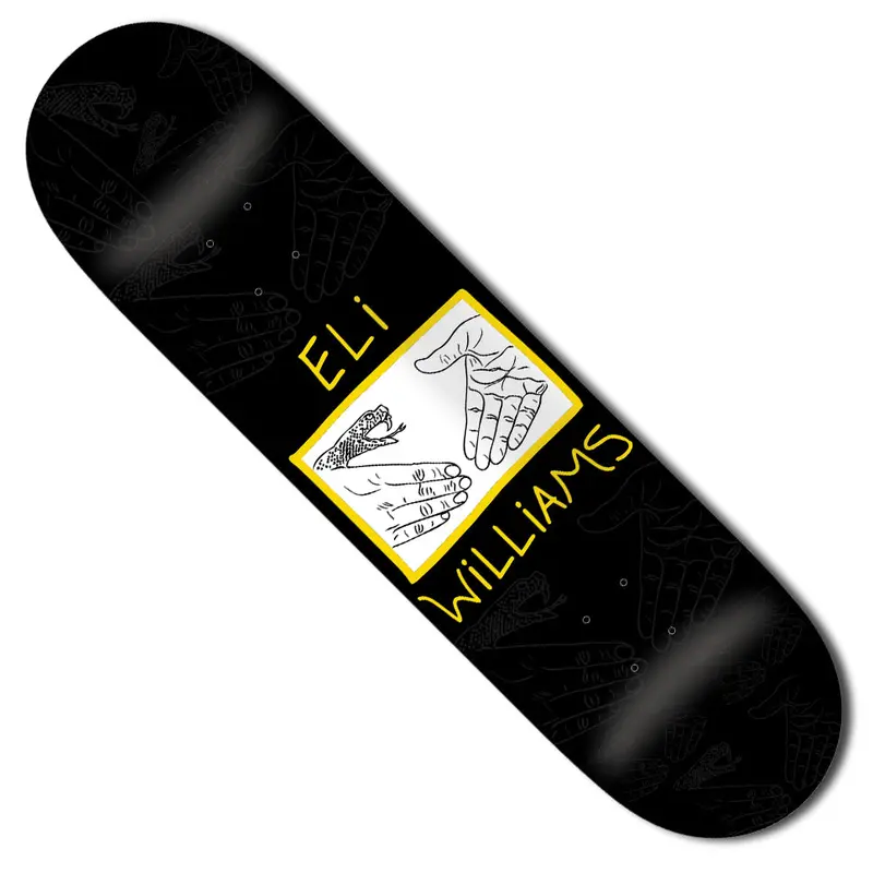 Doom Sayers Eli Williams Snake Shake 3D Art Skate Deck