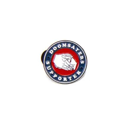 Doom Sayers Porker Enamel Lapel Pin