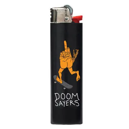Doom Sayers Pushing Finger Flame Lighter
