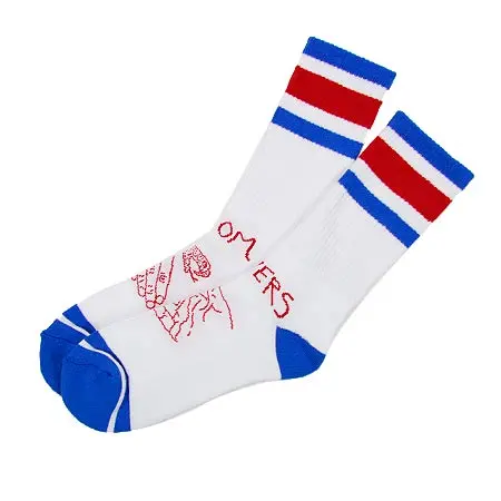 Doom Sayers Snake Shake Patterned Crew Socks