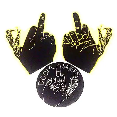 Doom Sayers Up Yours Sticker Collection Pack