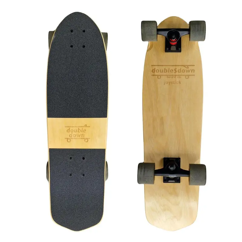 double$down Joystick Complete Skateboard – Responsive Carve Deck