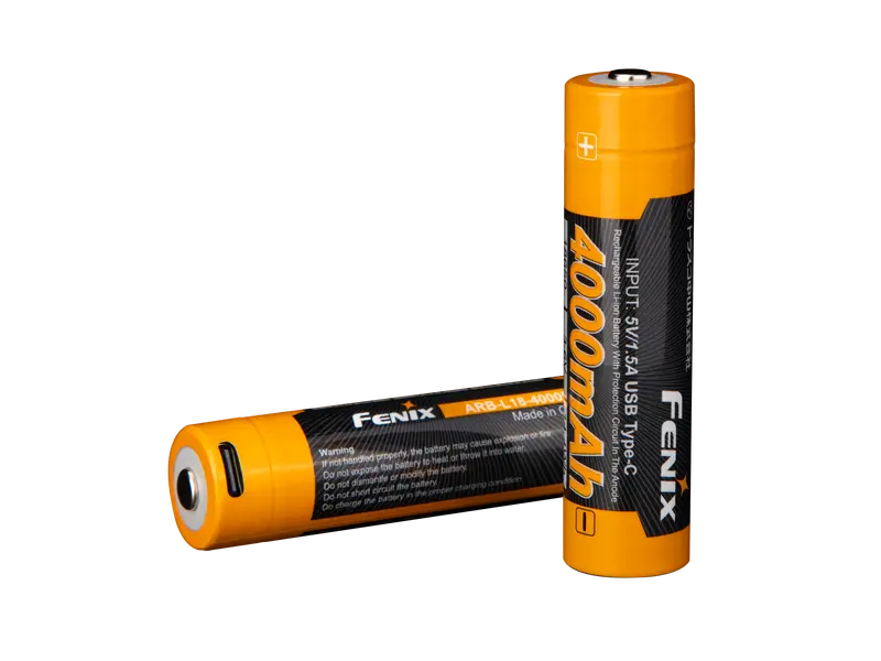 Fenix ARB-L18-4000U 4000mAh USB-Rechargeable 18650 Battery