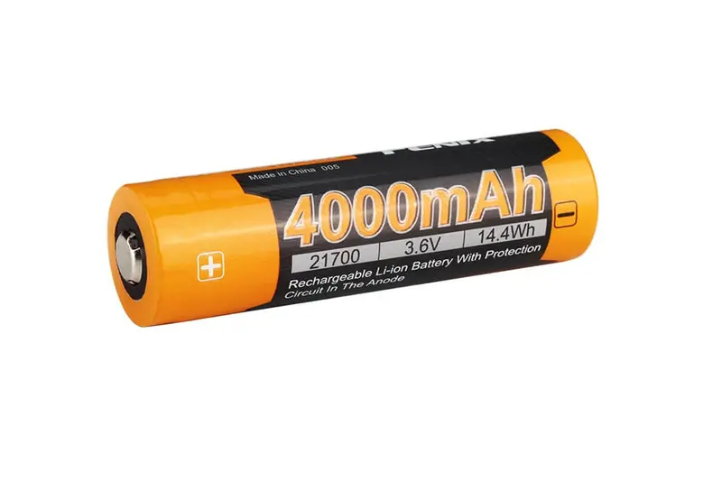 Fenix ARB-L21-4000P 21700 Rechargeable Li-ion Battery (4000 mAh)