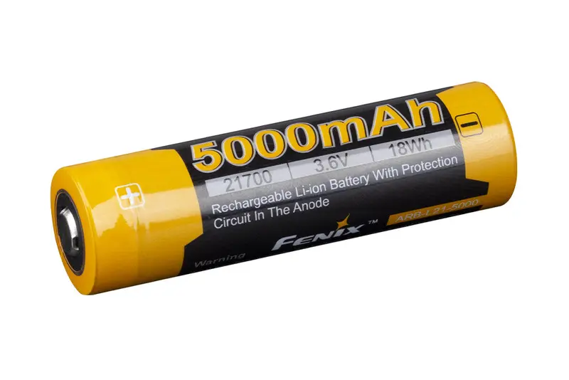 Fenix ARB-L21-5000 V2 High-Performance 21700 Rechargeable Battery