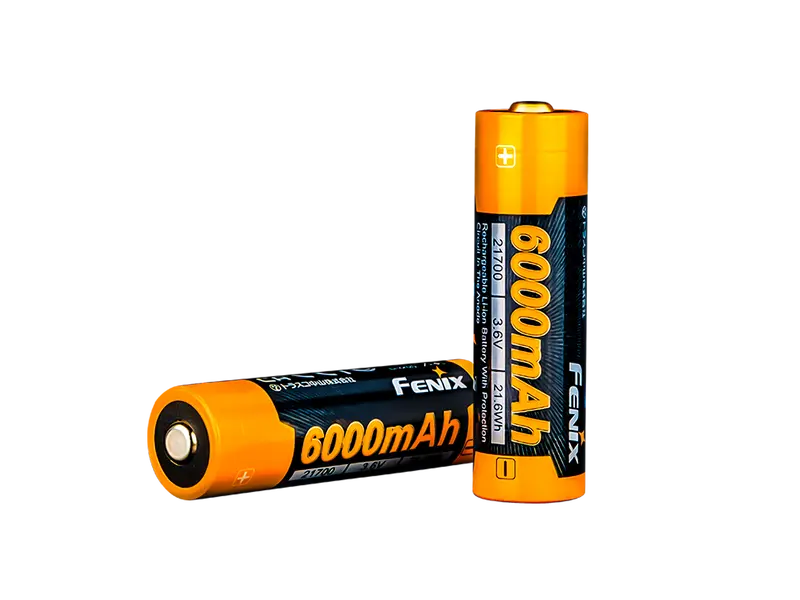 Fenix ARB-L21-6000 21700 Rechargeable Battery – 6000 mAh High-Capacity Cell