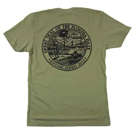 Florida Daze Great Seal Vintage-Style T-Shirt