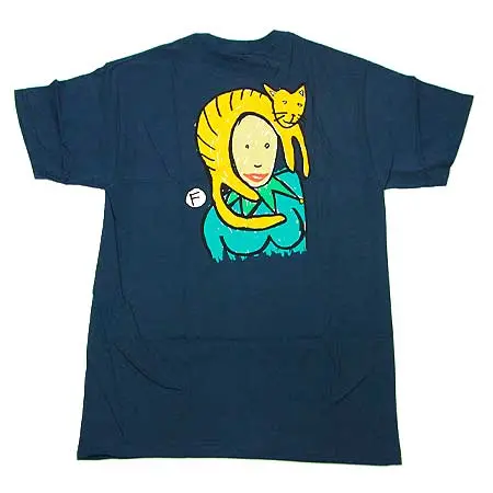 Foundation Cat Head Print T-Shirt