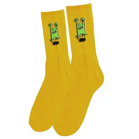 Foundation Monster Embroidered Performance Socks