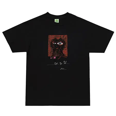 Frog Skateboards Chickens Design T-Shirt